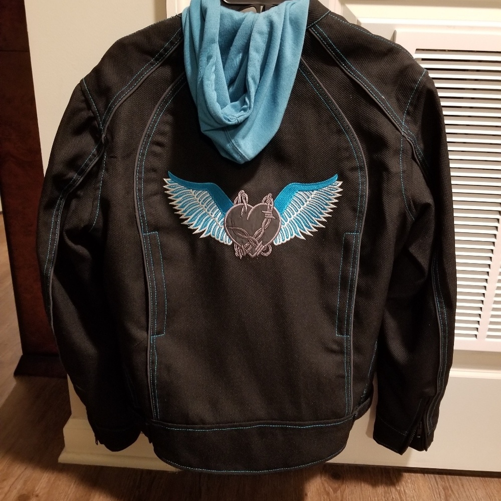 Ladies riding jacket matching purse